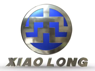 xiao long logo 3D model