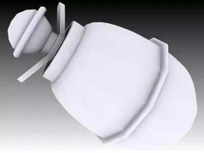 M39 Eihandgranate 3D model