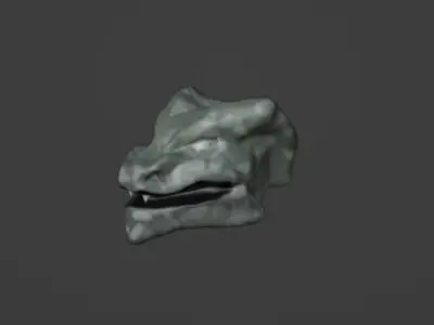 salamender head 3D model