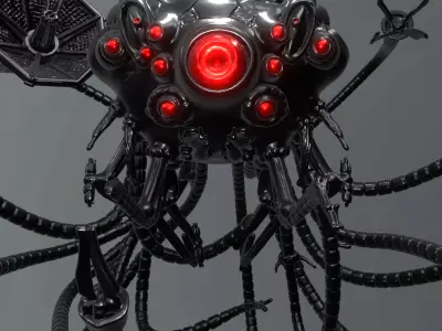 Sentinel The Matrix 3D print model