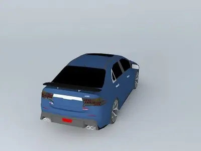 2015 Alpha VTS RS Spec Bi Turbo Free 3D model