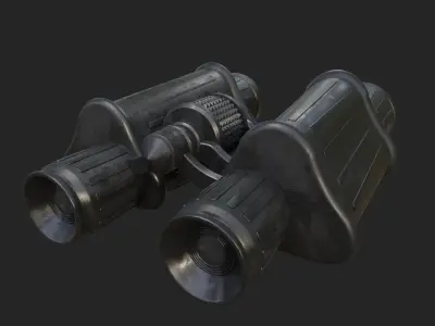binocular Binocular 3D model mid poly Free 3D model