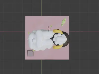 Little Sheep 3D model