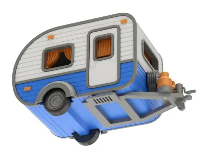 Printable Camper 3D print model