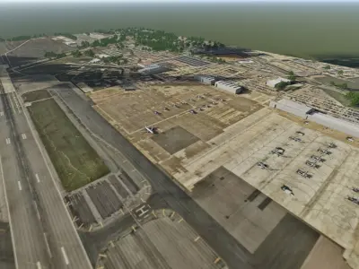 Chambers Field - NAS Norfolk 3D model