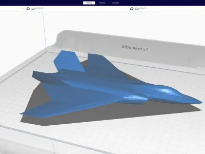 BAE Tempest Low-poly 3D model