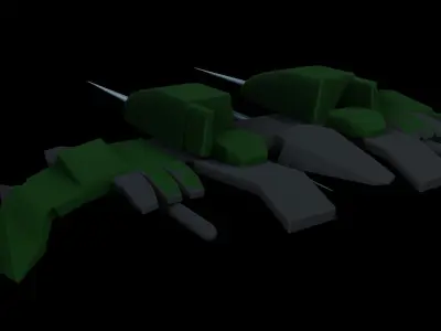 Goblin Glider 3D model