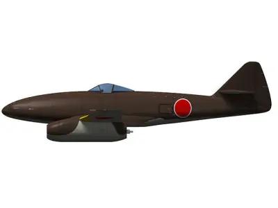 Ki-201 Karyu 3D model