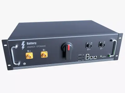 Ess Lithium ion Battery Packs 3D model