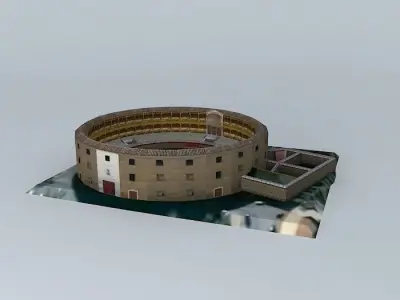 Bullring - Aranjuez 3D model