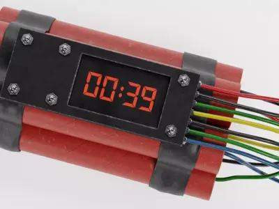 -Dynamite V6- 3D model