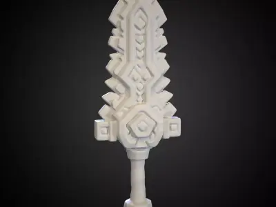 Stylized Sword 08 3D model