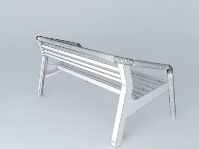 Gardenutcaipad bench Free 3D model
