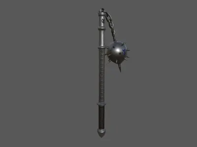 Eternal Valor Mace Low-poly 3D model