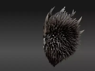 Eclipse Raven 3D Print Model Full-Face Raven  3D model