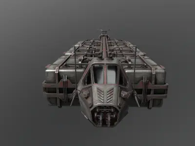 Cargo-Ship-Type-4 spaceship 3D model