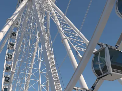 Ferris Wheel 3D model