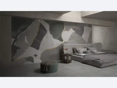 Wallpaper Birds Eye View Free 3D model