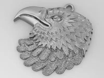 Eagle head Free 3D print model