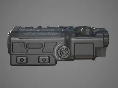RAID-X - Replica Low-poly 3D model