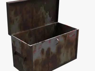 Ammo box - SCP-902 Free low-poly 3D model