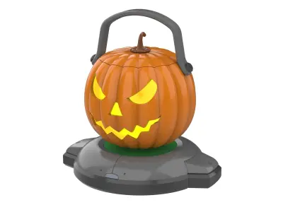 Pumpkin Loot Box - Overwatch - STL CAD bundle - Commercial Use 3D print model