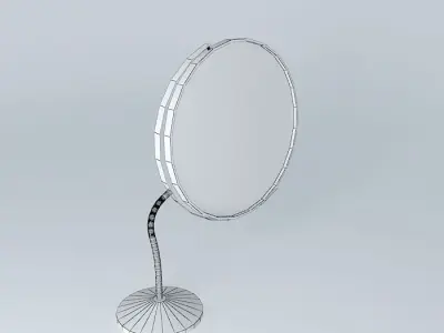 Mirror with Flexible Metal Free 3D model