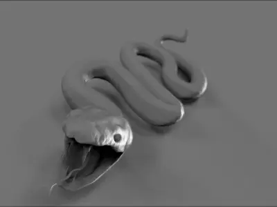 Snake by Swp Free 3D model