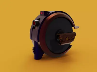 Mini Robot 3D model shop