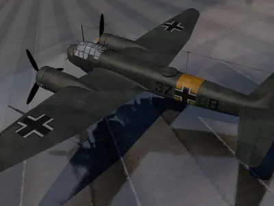 Junkers Ju-88 A-4 3D model