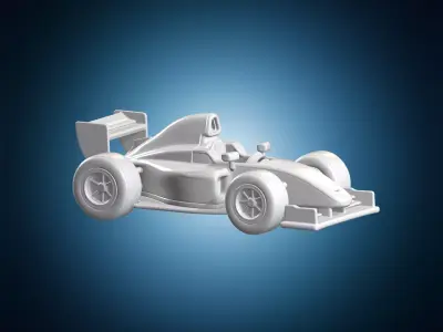 Mini F1 Desk Model 3D Print Model 3D print model