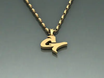 Pendant G-g1 3D print model