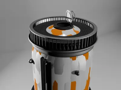 oil tanks Free 3D model