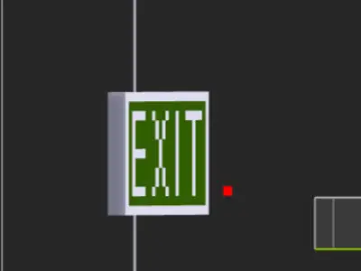 Exit sing Free 3D model