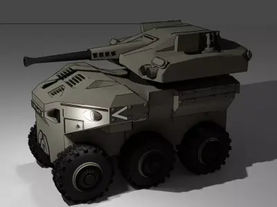 Israels BLR Mk 2 3D print model