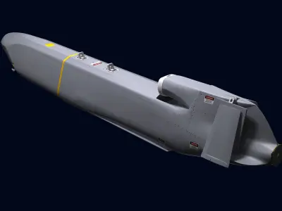 AGM-86B Cruise Missile 3D model