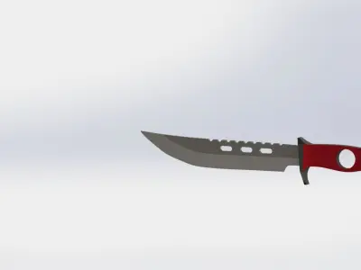Knife Columbia 3D model