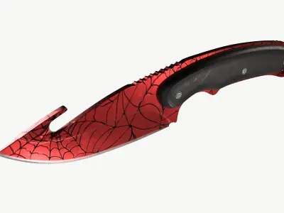 Gut Knifes Set 3D model