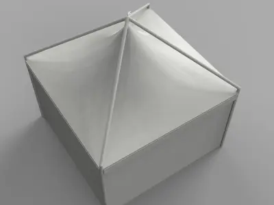 Gazebo tent 3D model