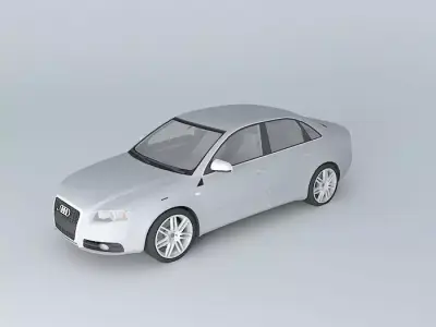 Audi S4 B7 Typ 8EC 2006 Free 3D model