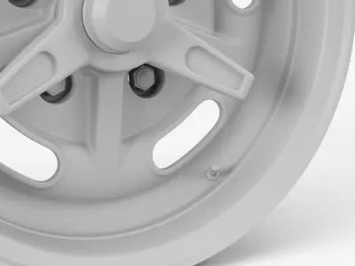 Kidney Bean Wheel 3D model