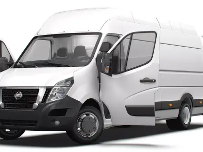 Nissan NV400 Van L4H3 HQ Interior 2021 3D model