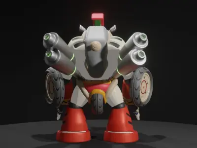 Ride Boarski 3D model