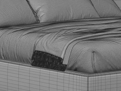 Felis Bowie Bed 3D model