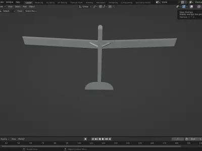 model plane glider Free 3D print model