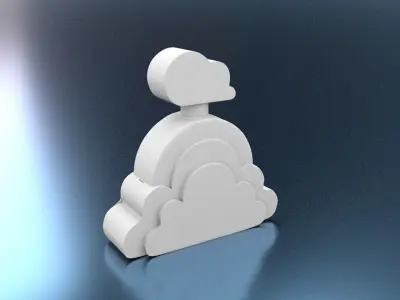 Ariana Grande Cloud Perfume Free 3D model