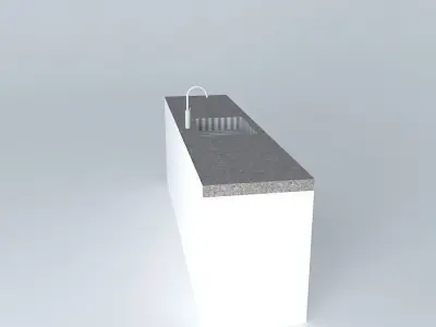 Kitchen cabinet  Free 3D model purchase