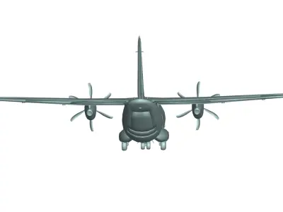 Alenia C-27J Spartan 3D model