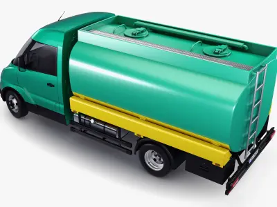 Generic Light Truck Tank M 2 3D model