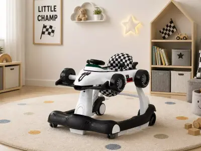 Kids Racing Walker Car Model 3D model